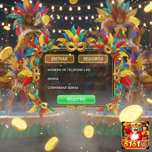 Ilustração de Explore o aplicativo cassino 5161 para Android e iOS