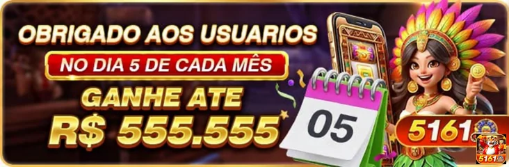 Promoções e bônus exclusivos do 5161.com para jogadores.